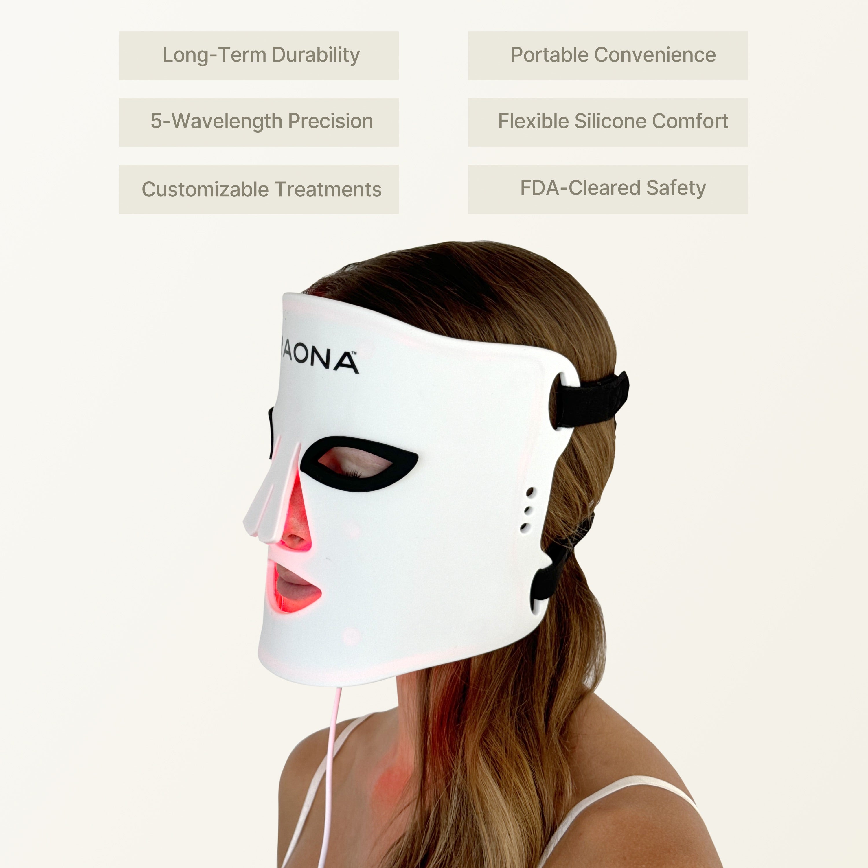 RAONA® LED Light Therapy Mask